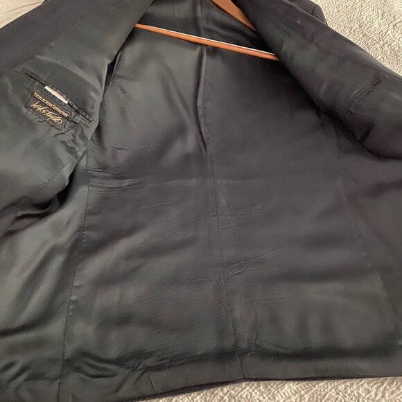 Men's micro fiber (faux suede) sport jacket - Picture 3 of 5